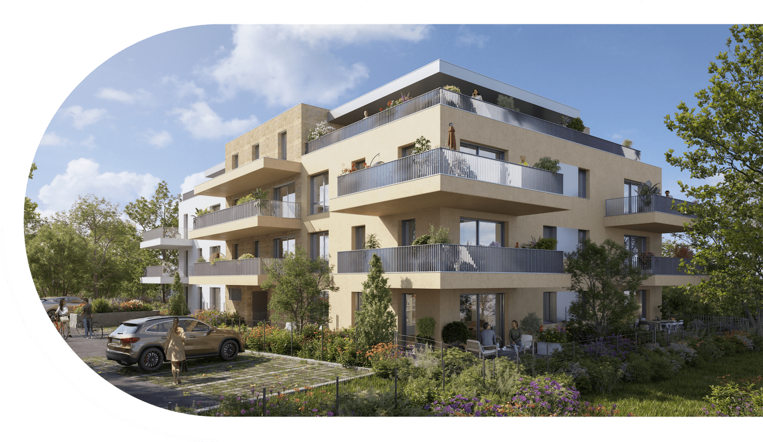 Ancre Turquoise - Talange - Perspective extérieure