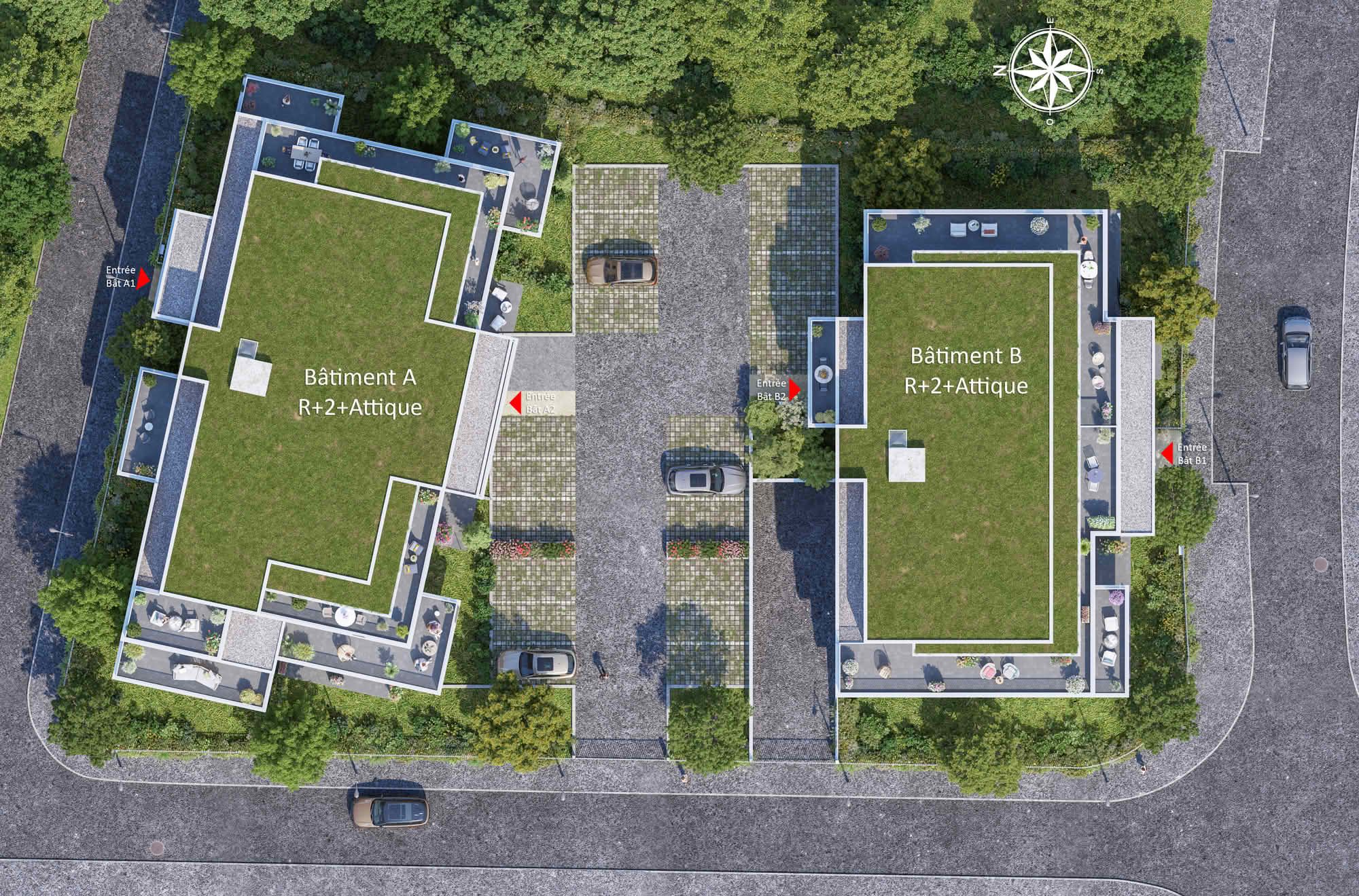 Ancre Turquoise - Talange - Plan