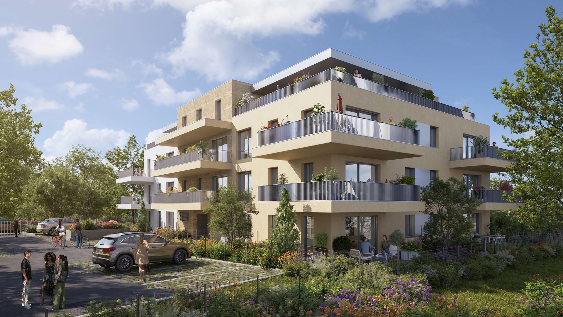 Vue terrasse privative