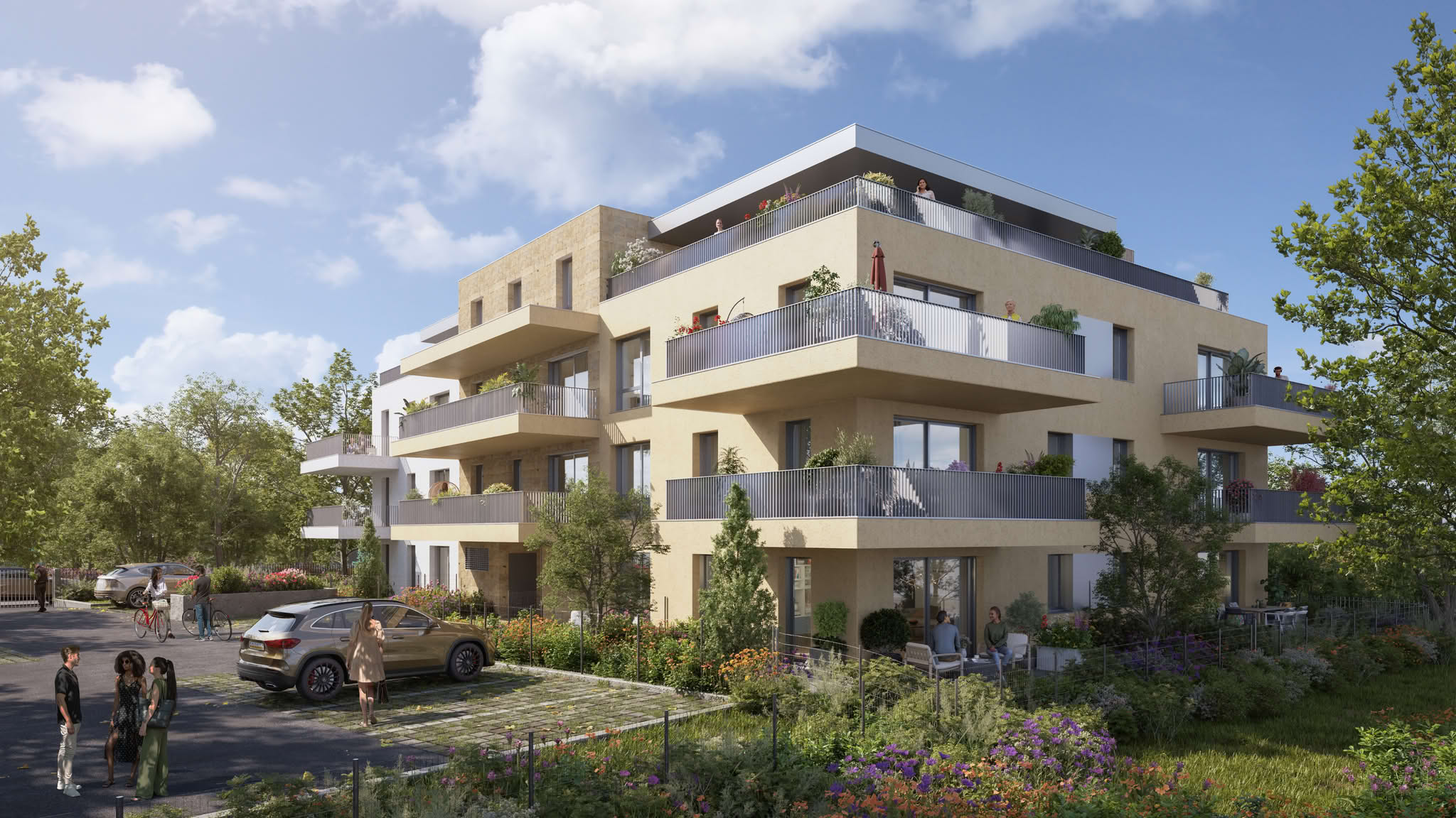 Ancre Turquoise - Talange - Perspective extérieure